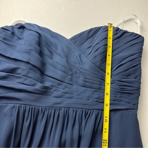 Jasmine‎ B2 B2078 Long Sweetheart Neckline Poly Chiffon Bridesmaid Dress - Picture 8 of 14